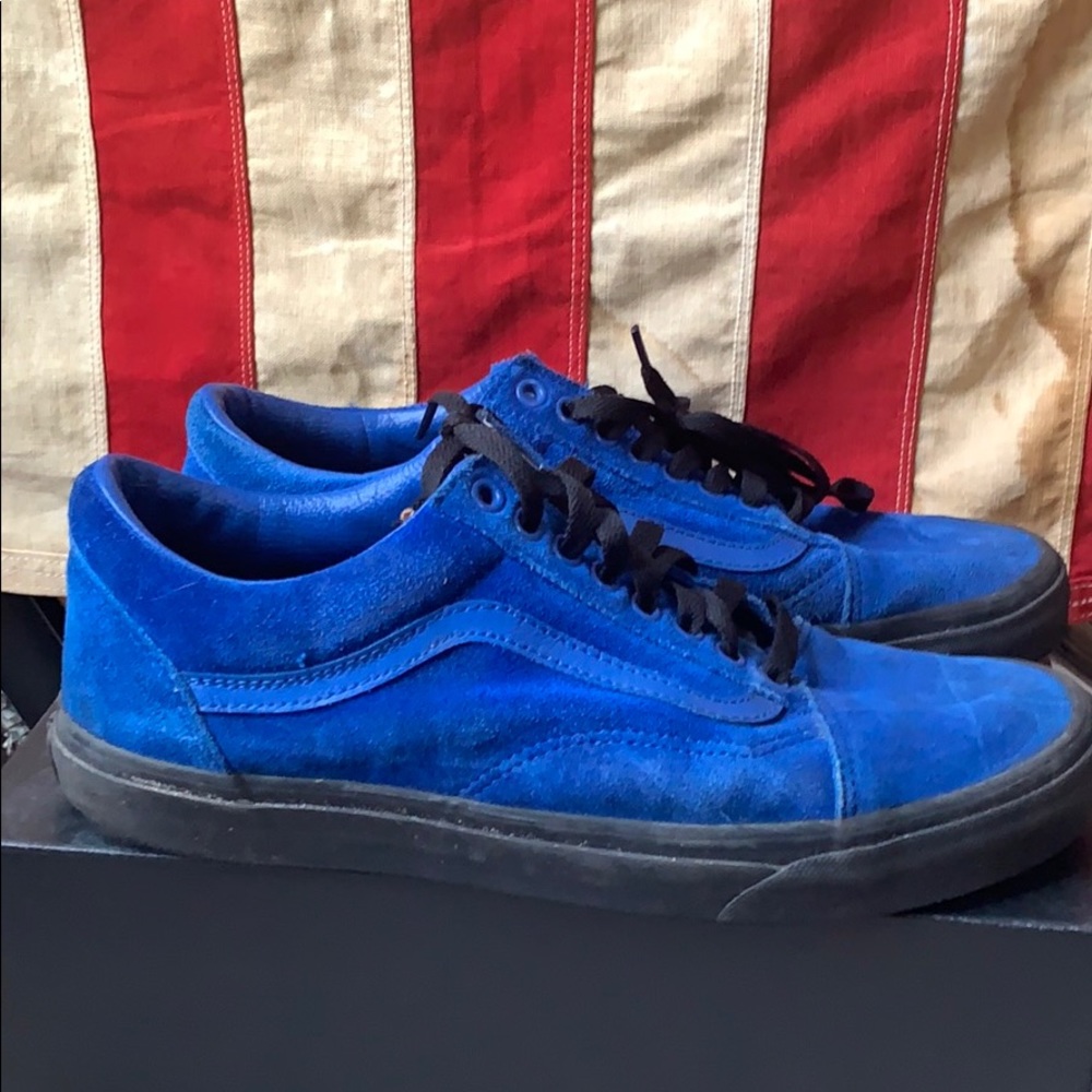 Blue Vans size 10 urban outfitters exclusive